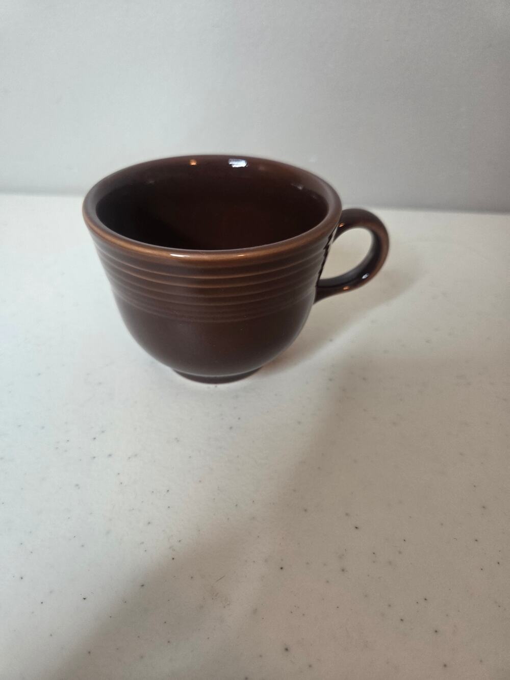 Fiestaware Chocolate Coffee Cup Vintage Replacement Mug Retired Color